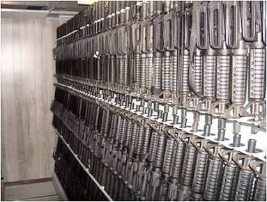 high quantity long gun storage New York New Jersey