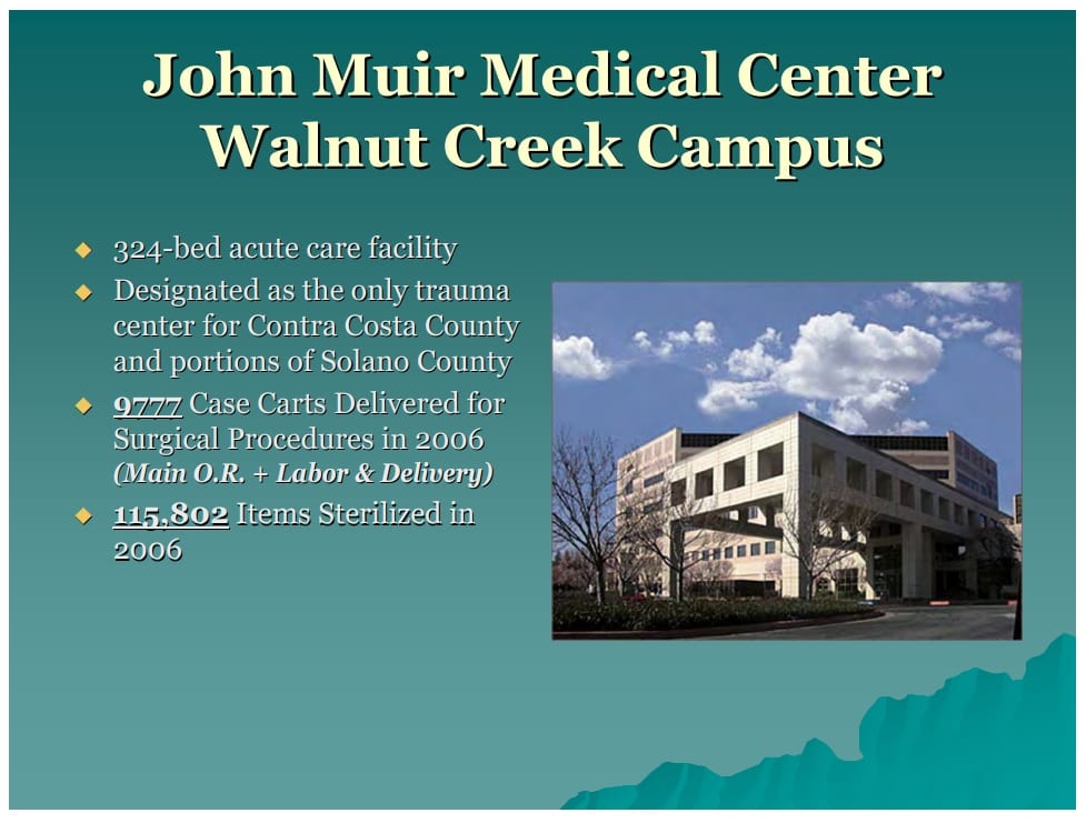 case study for john muir medical center