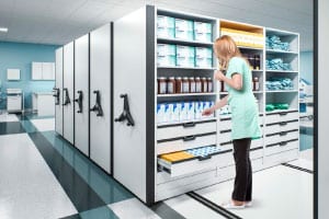 Healthcare Storage Solutions to hold supplies securely