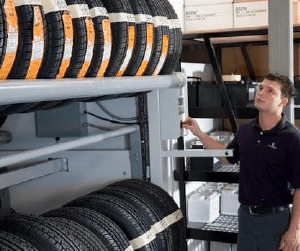 automated tire storage vertical New Jersey New York