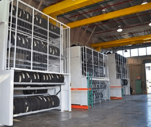 tire storage options for automotive storage including vertical tire storage