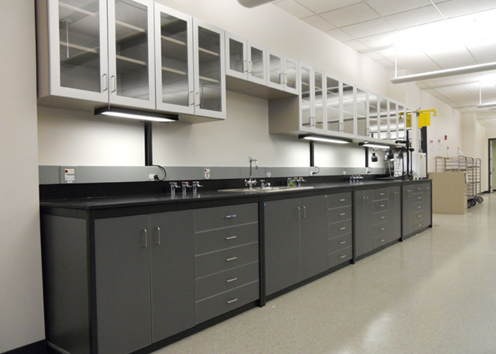 Modular Casework, custom lab cabinetry